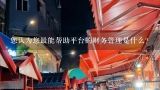 您认为您最能帮助平台的财务管理是什么?