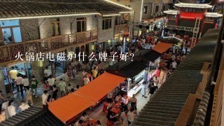 火锅店电磁炉什么牌子好？