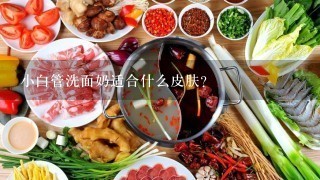 小白管洗面奶适合什么皮肤？