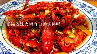 无锡傣妹火锅有自助调料吗