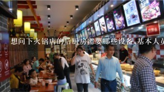 想问下火锅店的后厨房需要哪些设备,基本人员的配备.以及厨房场地的安排.非常感谢!!!