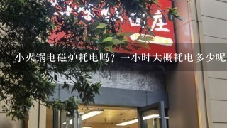 小火锅电磁炉耗电吗? 一小时大概耗电多少呢？