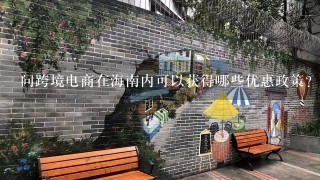 问跨境电商在海南内可以获得哪些优惠政策